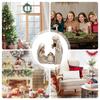 Cute Christmas Manger Ornaments Decorative Religious Resin Statue Jesus Birth Sculpture  Desktop