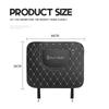 FIQK8 Car Seat Back Anti-Kick Mat Protector Pad Cover For Lexus F SPORT ES RX NX LS UX LM LX GX LC RZ IS CT GS RC HS SC TX LBX IS300 R