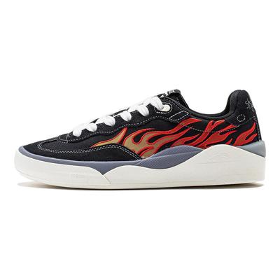 Li Ning Skategeneral прочные легкие низкие кроссовки для скейтбординга мужские кроссовки черные AEPSA49-6