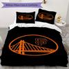 San Francisco Giants Pattern Bedding uilt Set uilt Cover Pillowcase Home Decoration Birthday Gift (1 * duvet cover + 2 * pillowcase without core)
