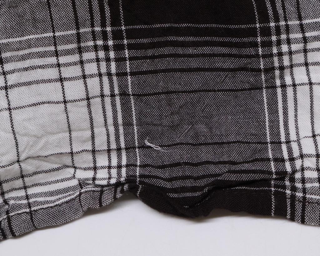 Her Lip To 1243305079 Chelsea Checked Tie Dress Dress 1 Brown X whiteUsed