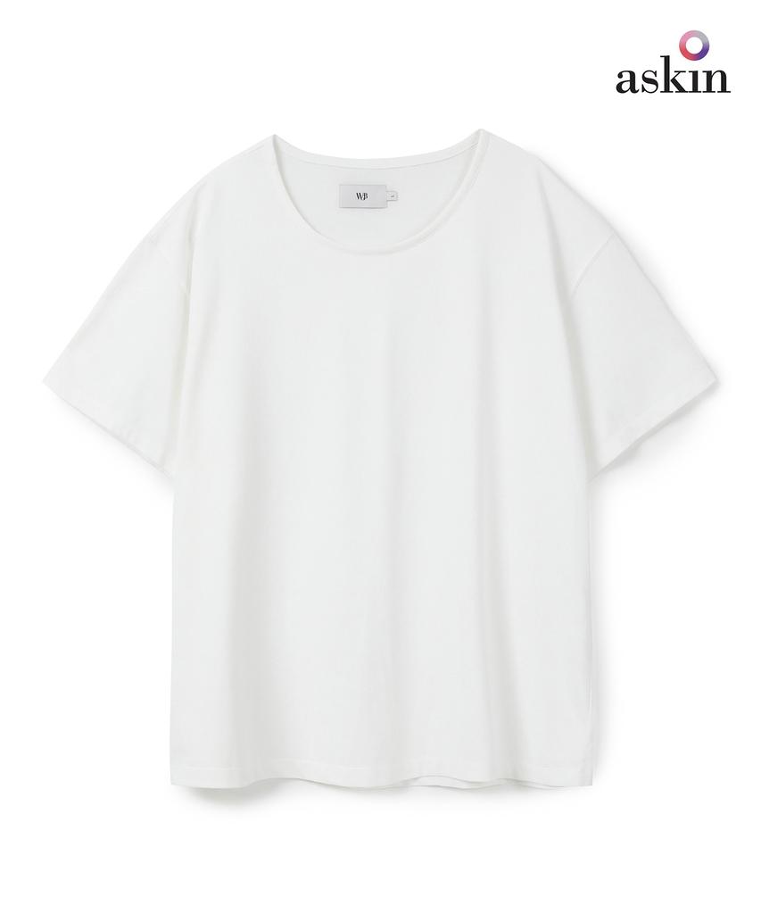 WEST GRAND BOULEVARD [2Pack] Semi-Over Cooling Skin U-Neck T-Shirt (2 Colors)