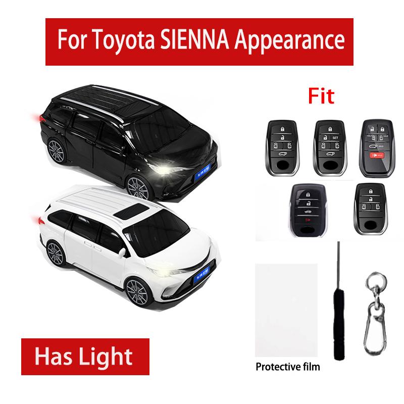 Креативный чехол для ключа для Toyota Sienna Rav4 Venza Mirai Гибридных автомобилей Alphard Previa Voxy 4 5 6-кнопочный Пульт Дистанционного Управления Автомобильным Ключом Обложка Брелок