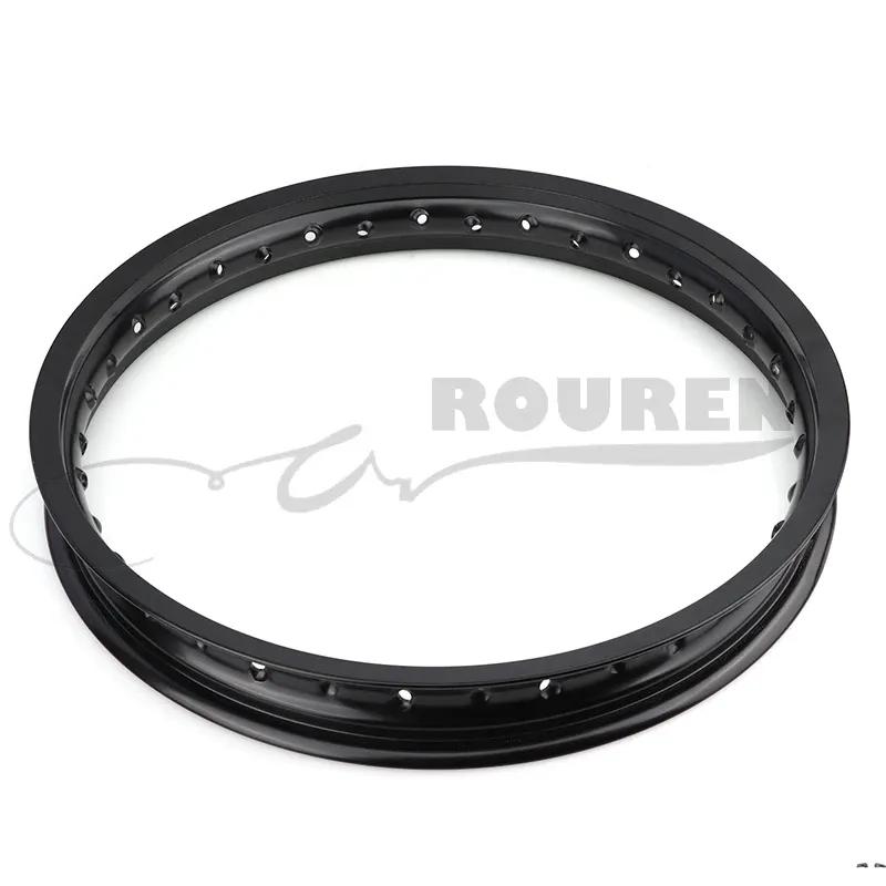 Передний комплект ободов для мотоцикла 1,85/2,15/2,50/3,00" *18" x 18 дюймов 36 отверстий для спиц Алюминиевый сплав Круглые обода колес для мотоцикла
