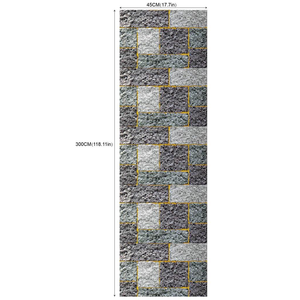 Съемные самоклеящиеся обои для гостиной и спальни (45 см * 300 см Терраццо с акварельными цветами