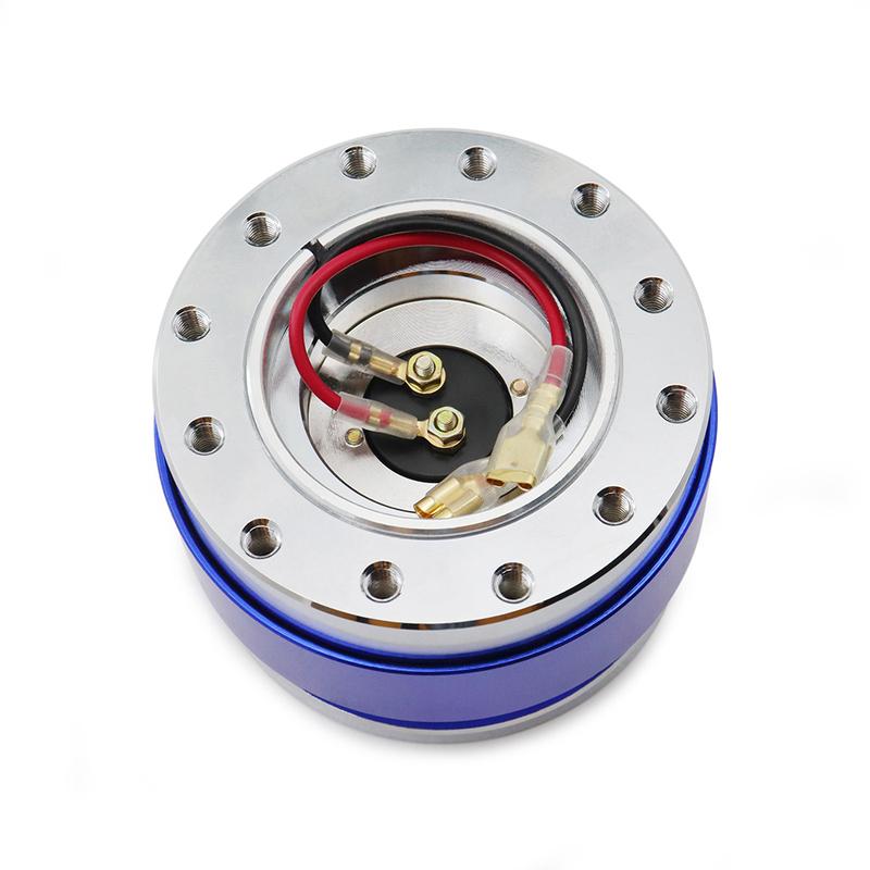 Universal Steering Wheel Snap Off Quick Release Hub Adapter Boss kit Car Accessories