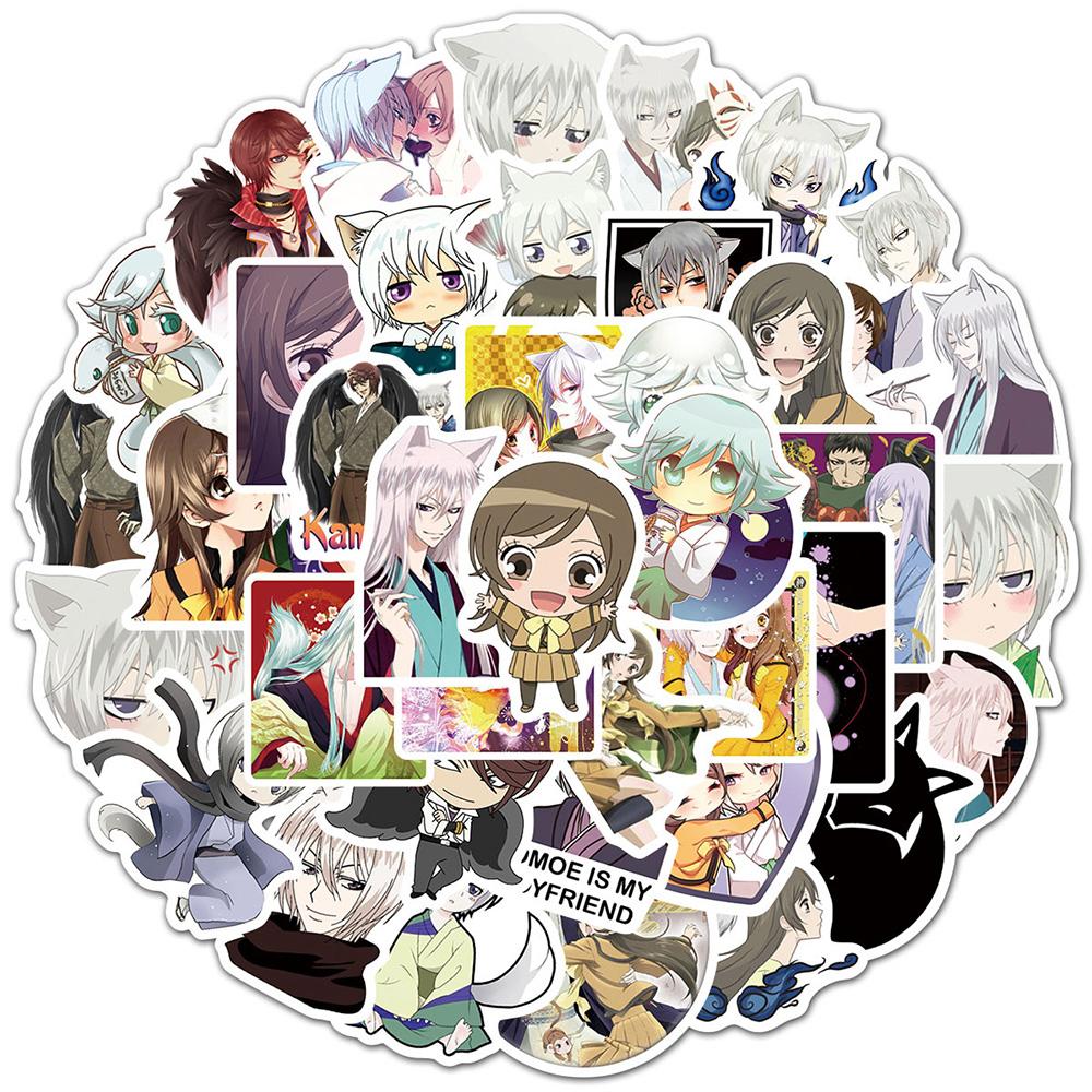 10/30/50 шт. Наклейки из аниме Kamisama Love Нанами Томоэ Наклейки для детей DIY Багаж Ноутбук Скейтборд Крутая Мультяшная Наклейка Игрушка Подарок