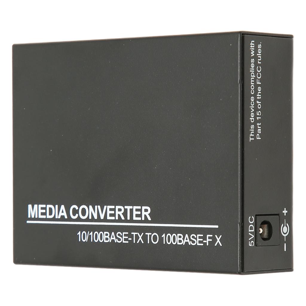 SFP Ethernet-коммутатор 10M 100M с автоматическим согласованием, полный полудуплекс, светодиодный индикатор, оптоволоконный медиаконвертер