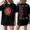 Nine Inch Nails Nin Peel It Back Tour Подарок для фанатов Унисекс Футболка S-5Xl Ss2114