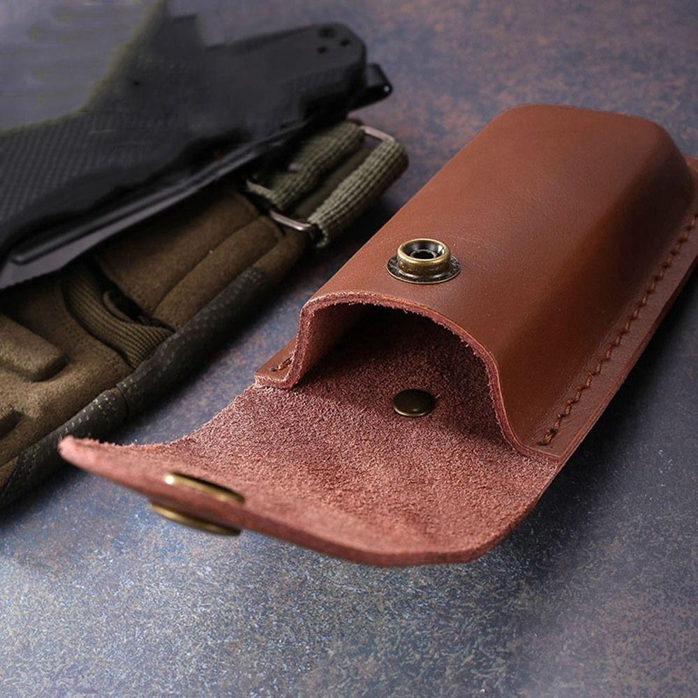 Foldable Flashlight Belt Loop 6 Styles Leather Sheath New Outdoor Carry Equipment Outdoor Tool