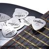 Alice AP-12S 12pcs/pack 0.3mm Stainless Steel Metal Guitar Picks Plectrum