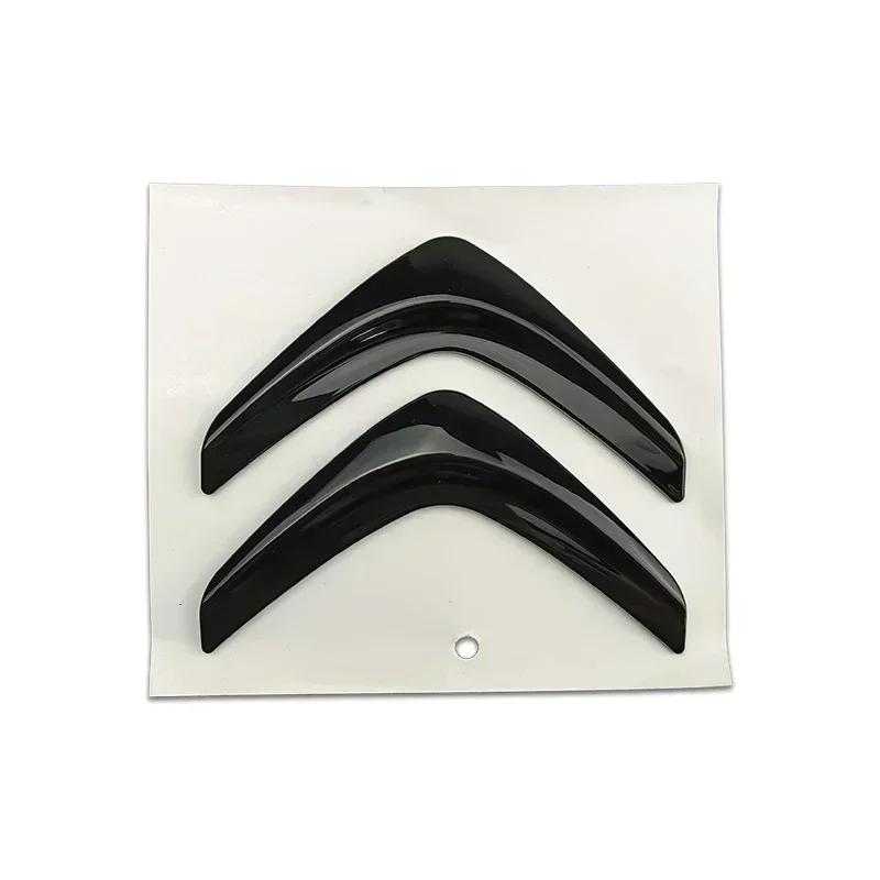 Черно-серебристый задний значок-эмблема для автомобиля Citroen Elysee Berlingo Xsara C3 XR C4 Picasso Sega Aircross C5 Автомобильный стикер для тюнинга багажника