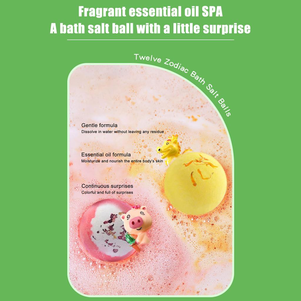 Doll Bath Ball Shower Tablets Bath Bath Ball Contains  Cute Set