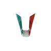 Real Carbon Fiber For Alfa Romeo Stelvio Giulia 2017-2019 Car Steering Wheel Decorative Frame Sticker Car Interior AccessoriesDA4 