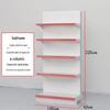 Adjustable Supermarket Display Rack for Snacks and Food, Single/Double-Sided, Ideal for Convenience Stores and Mother & Baby Products.