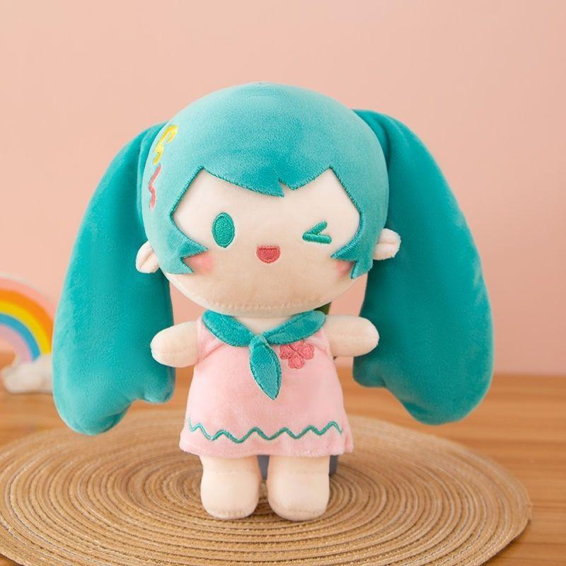 Hatsune Miku Fufu Stuffed Doll, Soft Plush Toy, Cute Birthday Gift for Girls, Ideal for Giving To Classmates