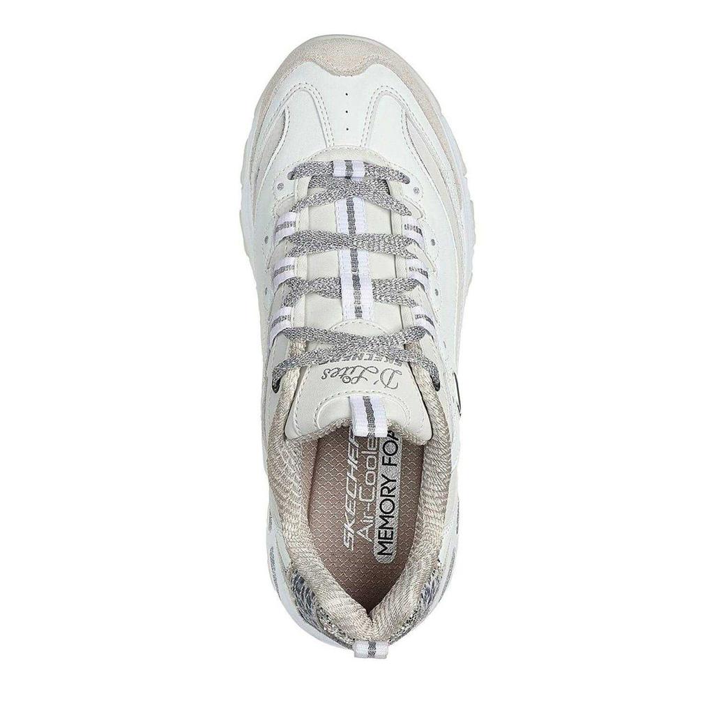 Skechers Womens/Ladies Dlite Chic Leather Chunky Sole Trainers