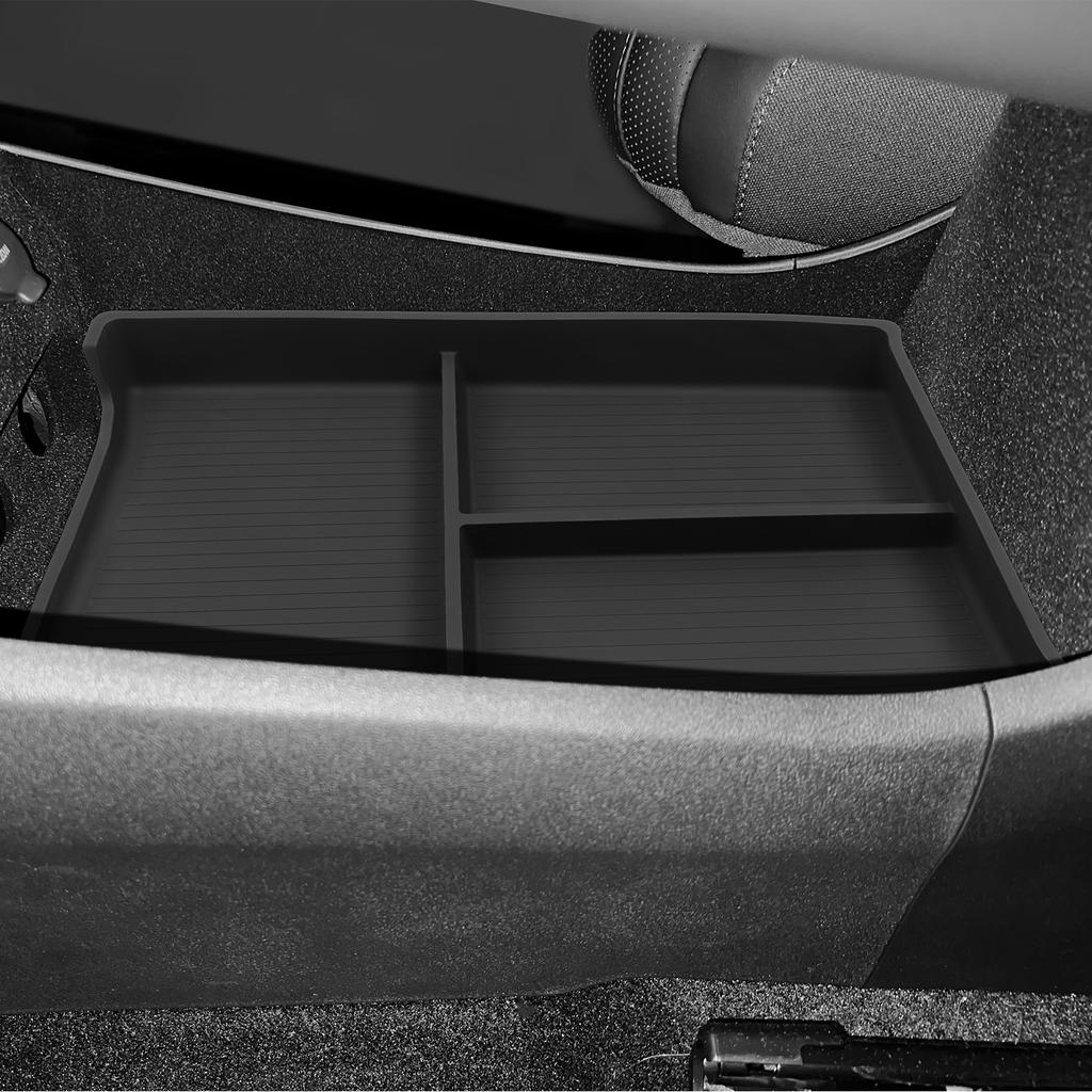 For BYD Sealion 7 2025 2025 Center Console Lower Storage Box Car Storage Tray TPE Organizers Tidying Interior Accessories