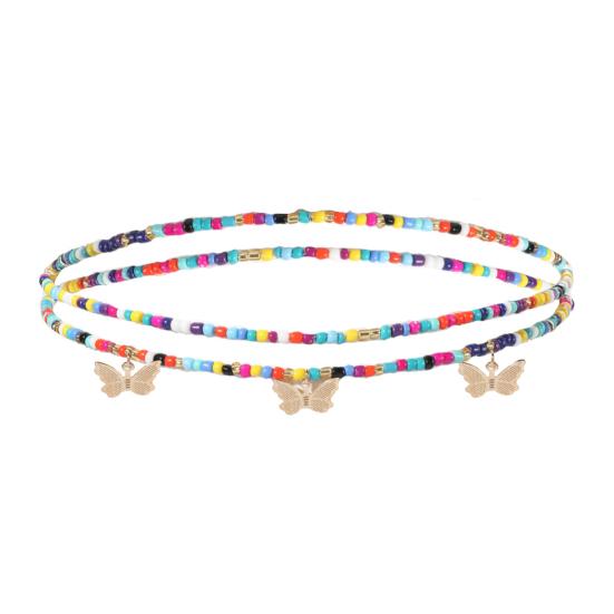 Body Chain Pendant Dress Up Long-lasting Charming Bohemian Layered Waist Chain Jewelry Gift