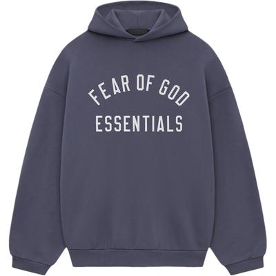 Fear of God Essentials Флисовая толстовка Морская Унисекс Топы Синий 192HO246254F