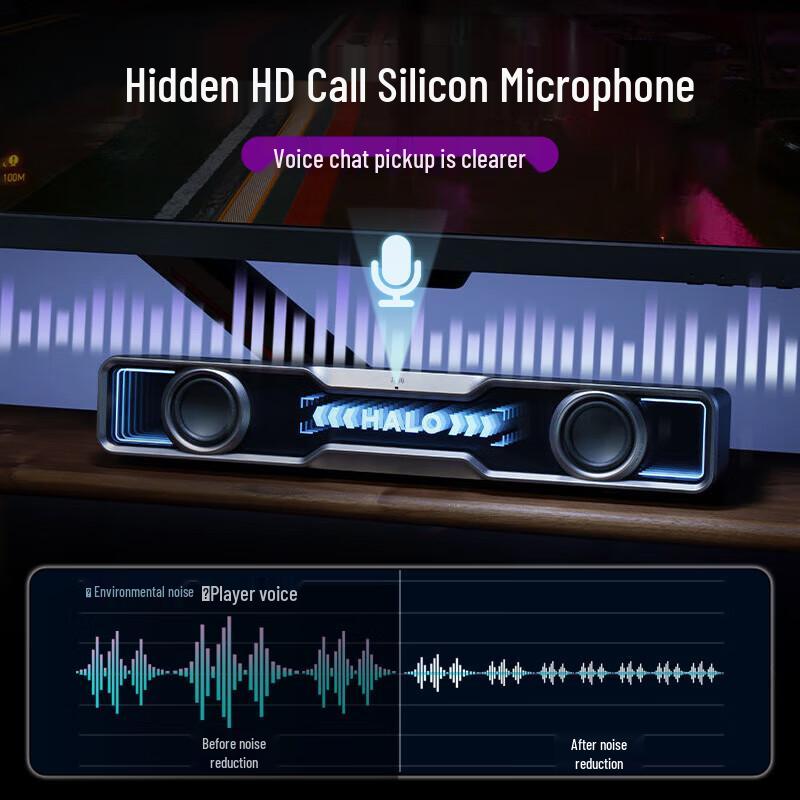 EDIFIER Halo SoundBar Bluetooth 5.4 Computer Speaker