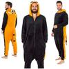 Warm women's pajamas raccoon gift kigurumi onesie comfortable outfit XL Onesie raccoon costume - M