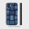 Джинсовый Ковбойский Деним с принтом Для iPhone 17,16,15,14,13,12,11,Pro,X,XS,Max,XR,Plus,Mini Мягкий Силиконовый Чехол для Телефона Черный Ударопрочный
