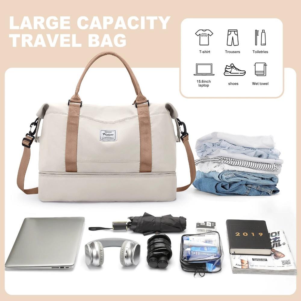 Дорожная сумка с отделением для обуви, спортивные сумки, сумка для отдыха на плечо для женщин, сумка для багажа на плечо