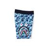 Bape Abc Camo Шорты-свитшот с боковым принтом Shark 1I30-153-018