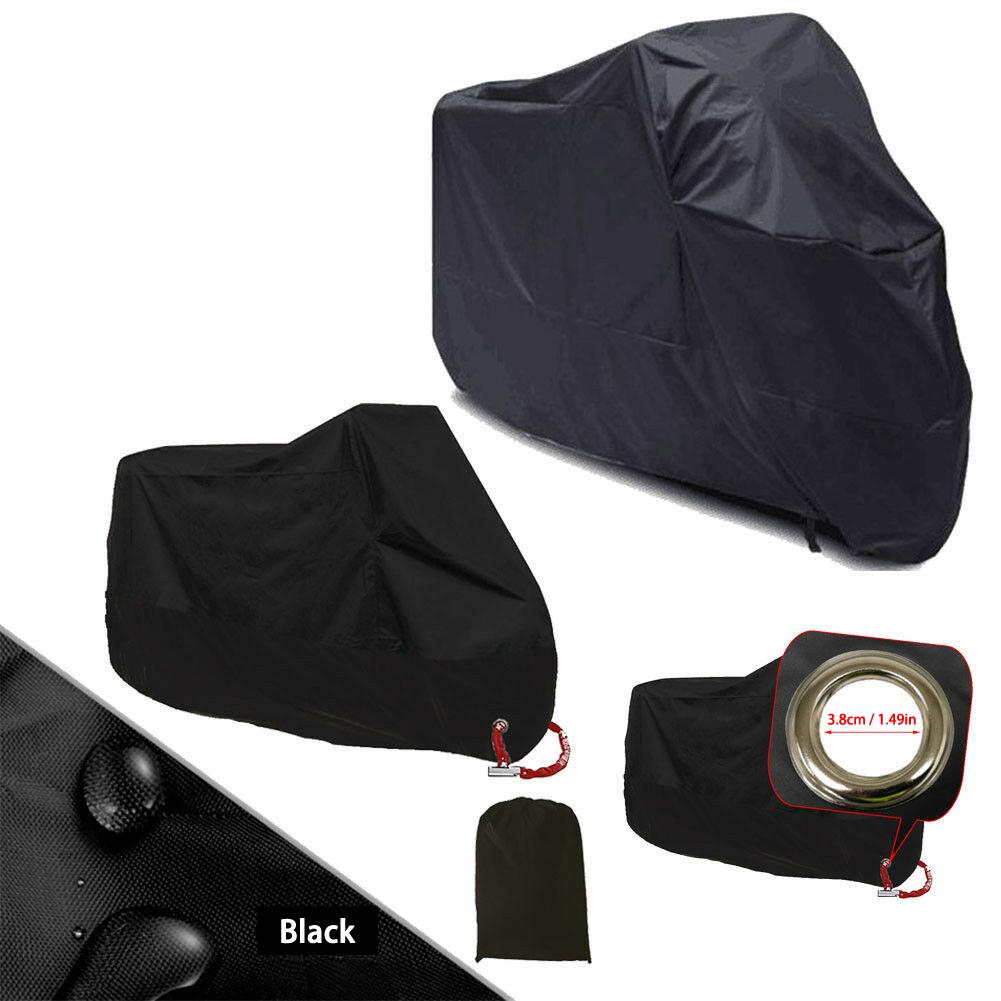 Чехол для мотоцикла, защита от ультрафиолета, ML Xl 2xl 3xl, универсальный, для скутера, водонепроницаемый, для велосипеда, для дождя и пыли, 5 размеров