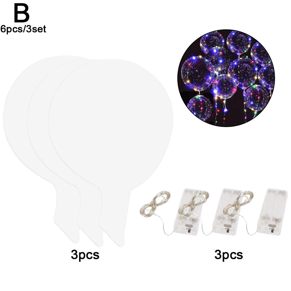 20-дюймовый светодиодный светящийся шар Bobo Ball BoBo Balloons со светящейся нитью для вечеринки, дня рождения, Нового года, декора