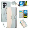 Wrist Strap Zipper Leather Phone Case for Samsung S25 S26 S24 Ultra S21 FE S23 S22 Plus Note 20 Crossbody Wallet Cards Cover