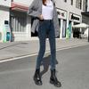 Large Size Stretch Jeans for Women New Spring High Waisted Versatile Small Leg Tight Pencil Pants