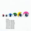 50/100pcs/bag with Eyelashes Colorful Activity Eyeballs 3D Wiggling Moving Eyes