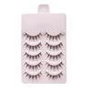 Easy To Apply Good Ductility Simulation Lashes Trendy Naturally Curled Cosplay False Eyelashes