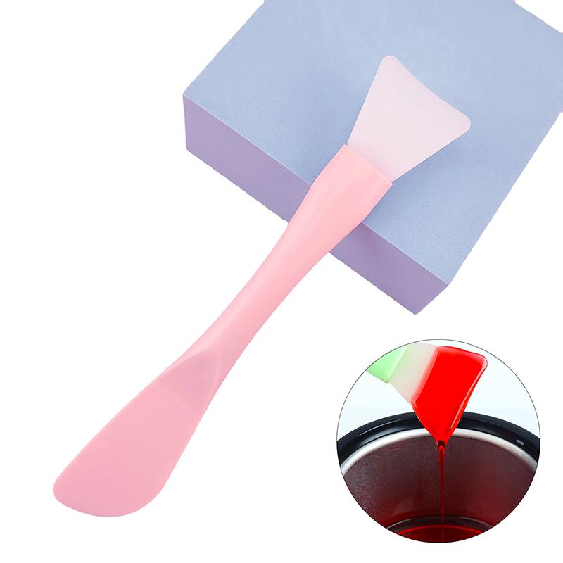 Double Head Silicone Cosmetic Waxing Spatulas Non-Stick Hair Removal Sticks Body Wax Applicator Scraper Wax Applicator Sticks