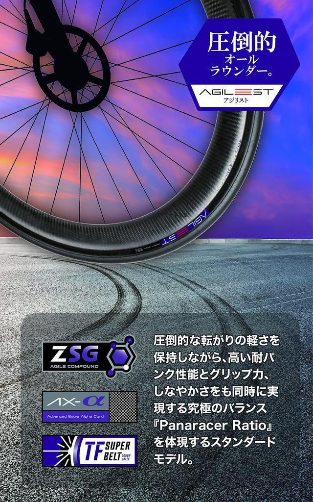 Panaracer Agilist Clincher черный 700×28C F728-AG-B