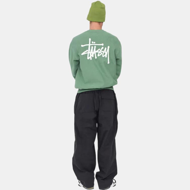 Широкие брюки Stüssy из смесовой ткани 116562