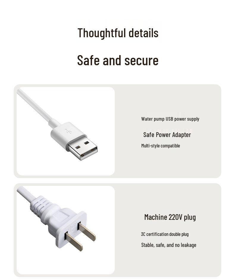 Умный подогреваемый фонтан для воды для кошек и йогуртница - Тихая миска для домашних животных для кошек