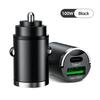Новое автомобильное зарядное устройство PD USB 100 Вт, супербыстрая зарядка, автомобильное зарядное устройство, адаптер для iPhone 13 14Pro Xiaomi Samsung Quick Charge