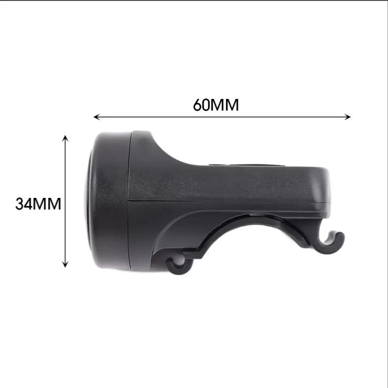 Электрический звонок для велосипеда, звуковой сигнал для зарядки через USB, предупреждающее защитное кольцо для горного велосипеда, водонепроницаемый звонок, аксессуары для велоспорта