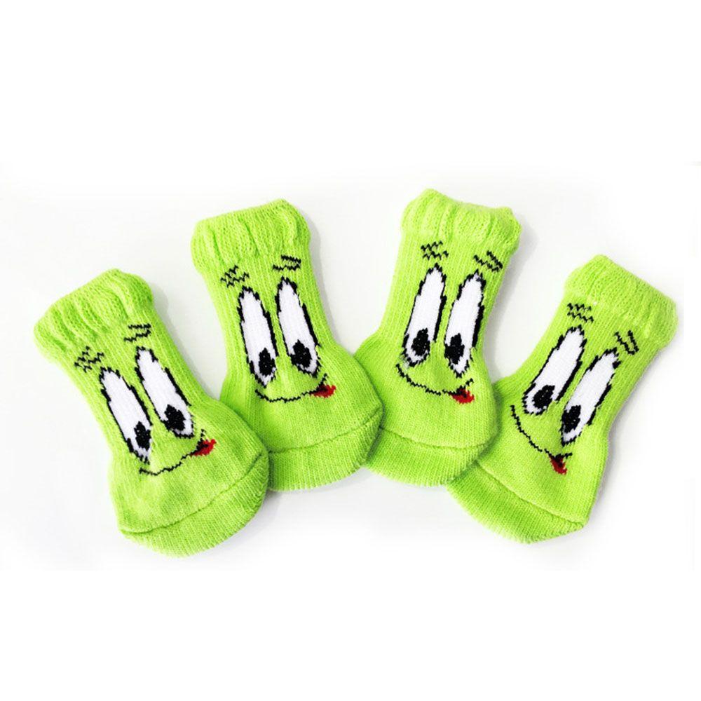 Winter Anti-Dirty Chihuahua Guard Claw Small Dog Pet Boots Knitted Socks Cat Accessories Dog Socks