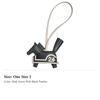 HERMES Rodeo Milo Lambskin With Swift Calfskin Bag Accessory Women's Jasper & Black H087349CAAD