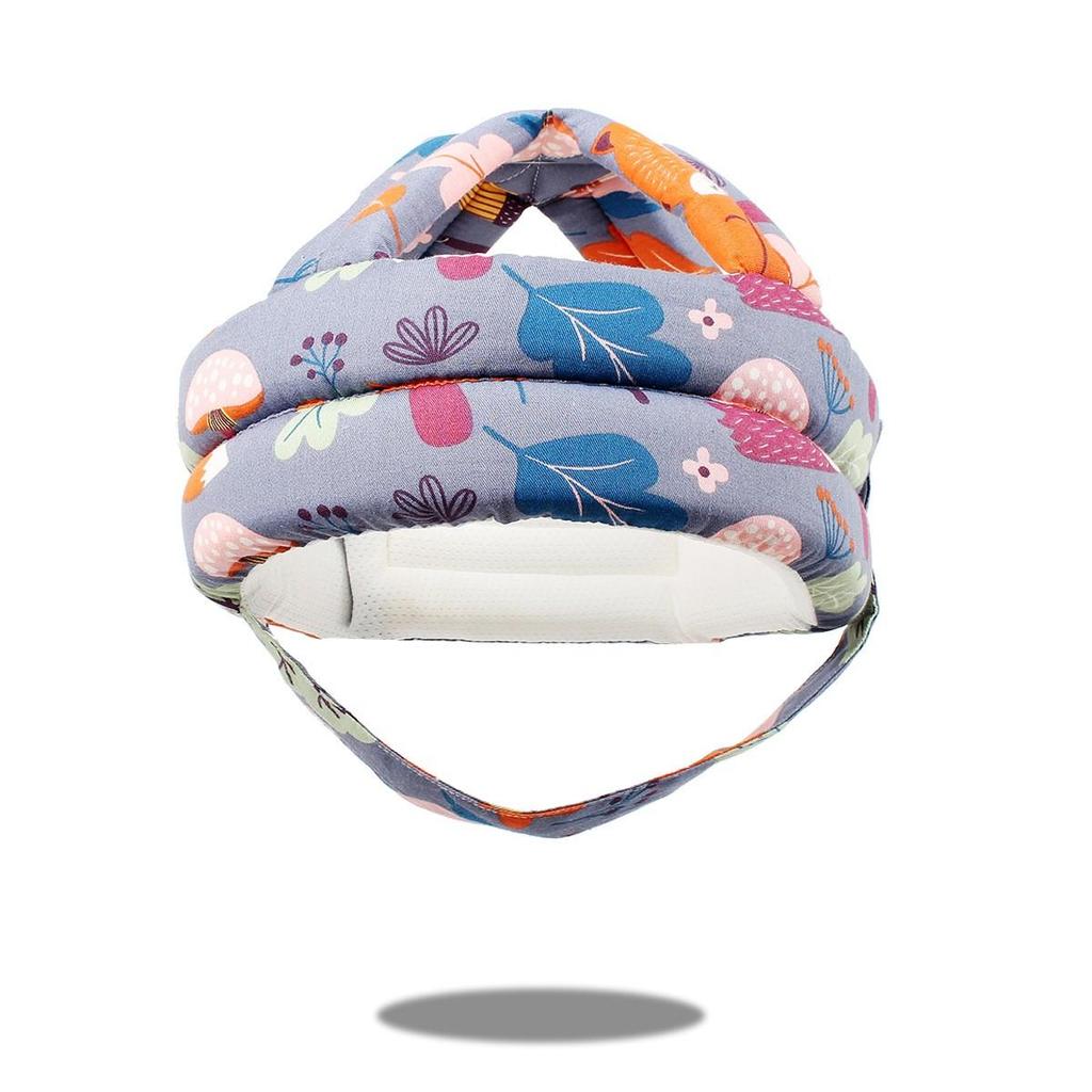 Защитная шапка для головы малыша. Подходит для детей от 10 до 36 м. Учитесь ходить, чтобы не ударяться. Чистый хлопок. Удобен. Дышащий. Легкий.