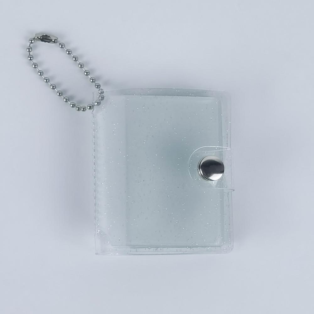 1/2inch Mini Photo Album With Keychain Portable Pocket Album Children's Growth Photo