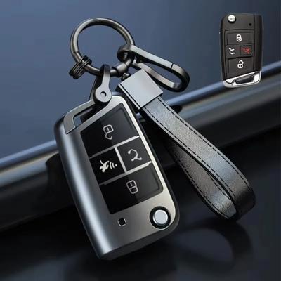 Раскладной пульт для Volkswagen VW Golf 7 ALLTRACK MK7 Tiguan SEAT Ateca Leon FR 2 Ibiza Skoda Octavia Чехол для ключа автомобиля Аксессуары