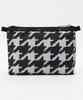 Сумочка COSMETIC Houndstooth [LeSportsac] [Официальная] CLUTCH/7105 Черный/Бежевый