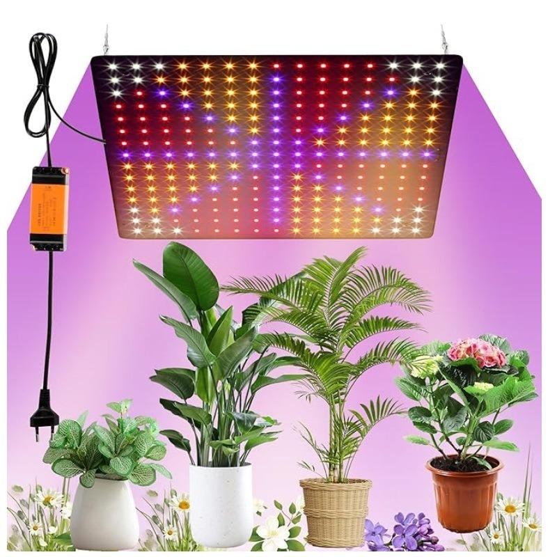 1 шт., полный спектр роста растений, светодиодная квантовая панель, подвесная теплица, суккулент, цветок, палатка, семена, заполняющий свет