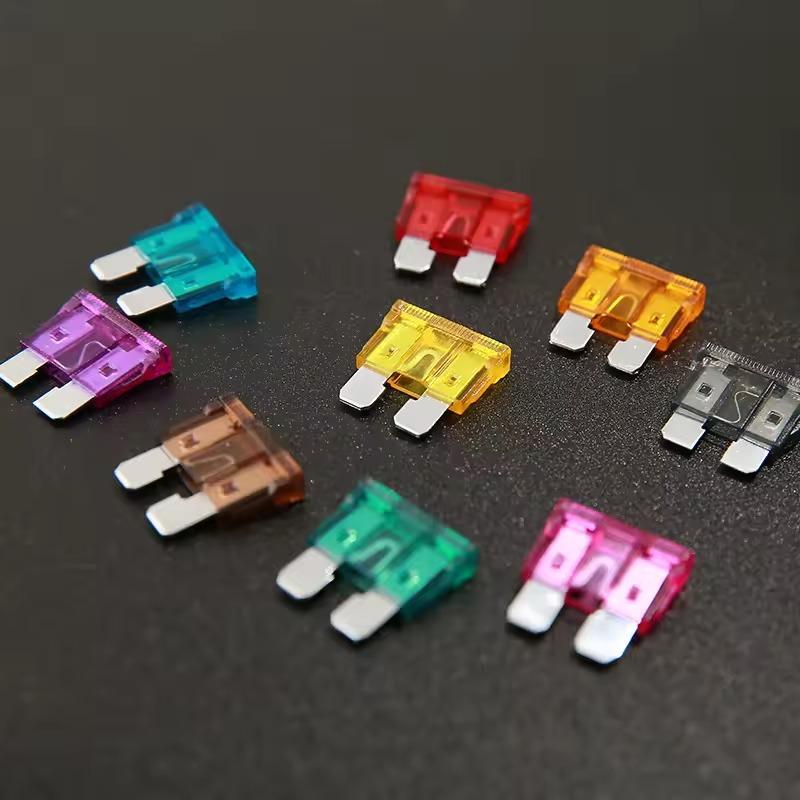 100pcs Automotive Fuses Fuses Automotive Fuses 2A/3A/5A/7.5A/10A/15A/20A/25A/30A/35A Amp Automotive Repair Tools
