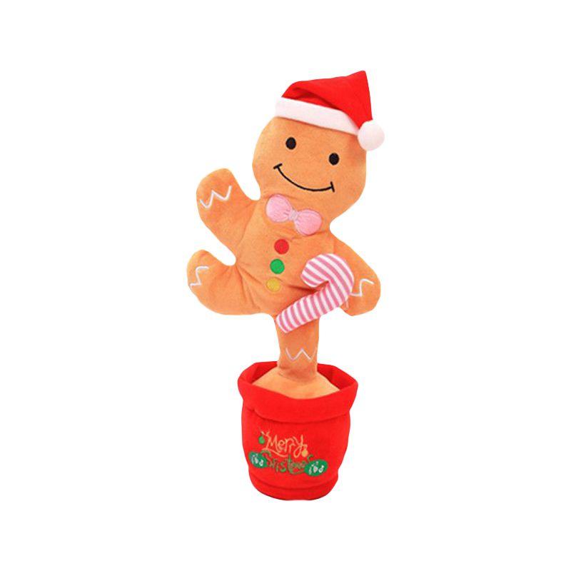 Playful Singing Christmas Doll With Cozy Pp Cotton Ideal For Memorable Gift Giving